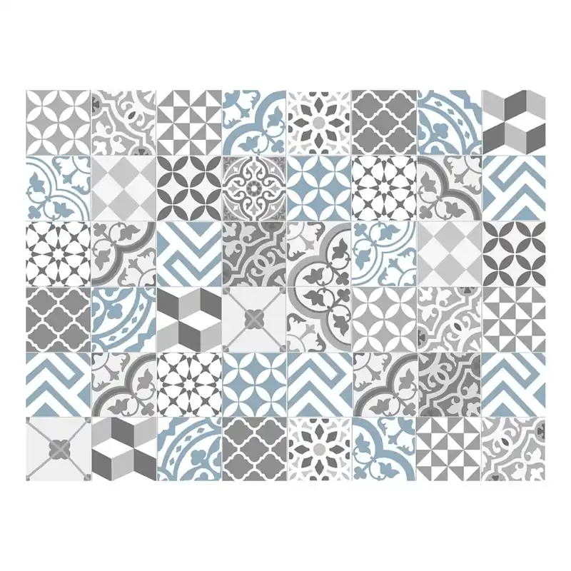 Dodaj do koszyka Dywan winylowy Floorart Collage Con Petróleo, 100x133 cm Bonami