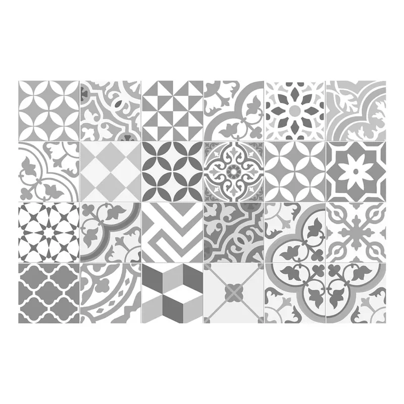 Dywan winylowy Floorart Collage Con Gris, 66x100 cm Bonami Dostępne od ręki