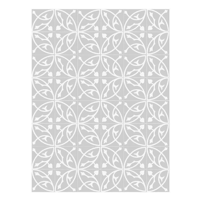 Dywan winylowy Floorart Corazones Gris, 100x133 cm Bonami Darmowy zwrot