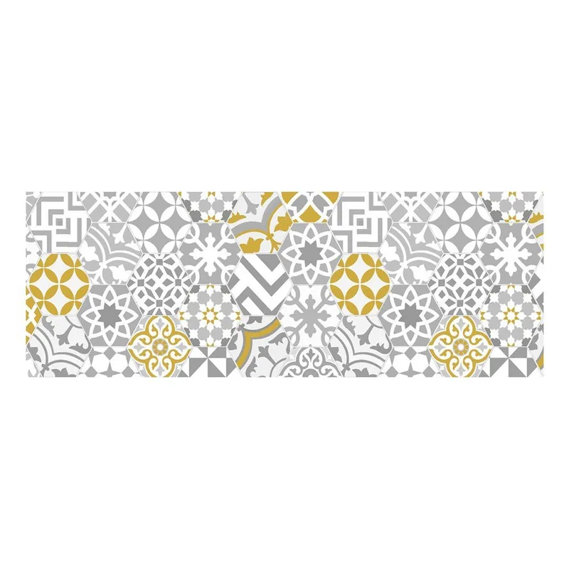 Bezpieczne zakupy Dywan winylowy Floorart Hexa Amarillo, 50x140 cm Bonami