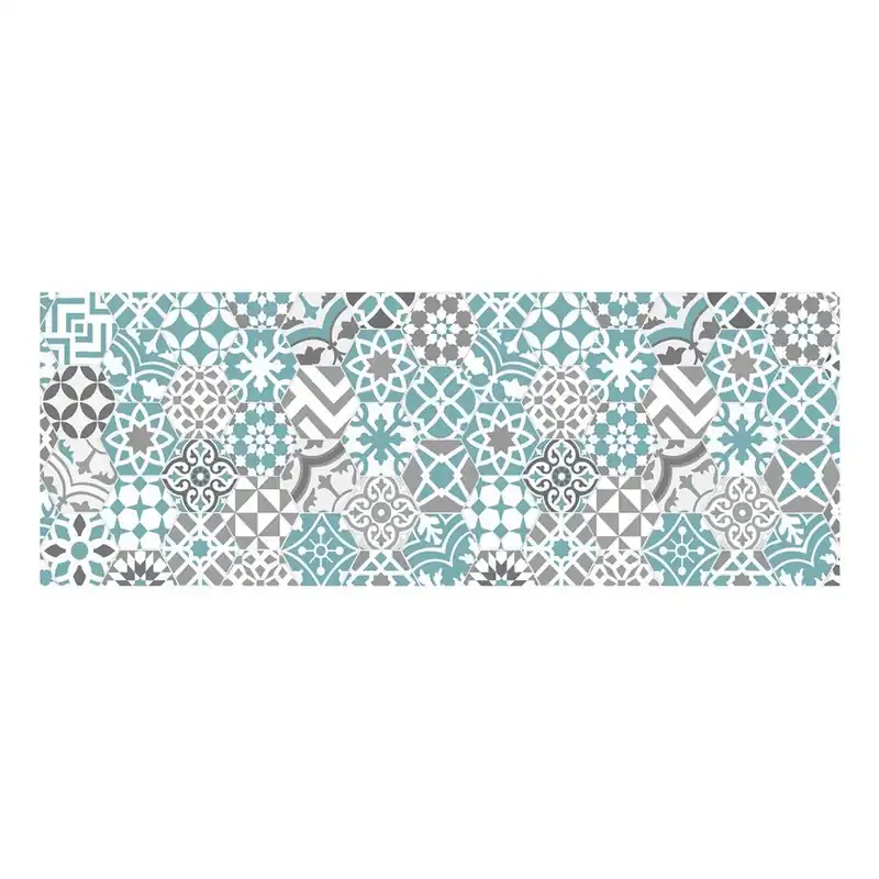 Dywan winylowy Floorart Hexa Turquesa, 66x180 cm Bonami Hit sprzedaży