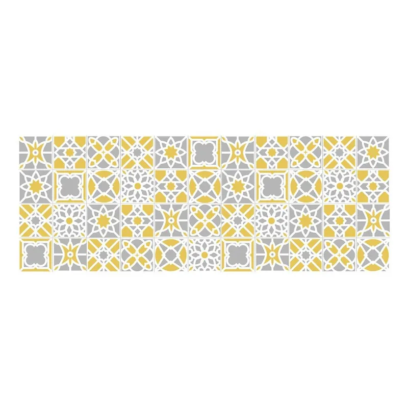 Zamów teraz Dywan winylowy Floorart Zaragoza Amarillo, 66x180 cm Bonami