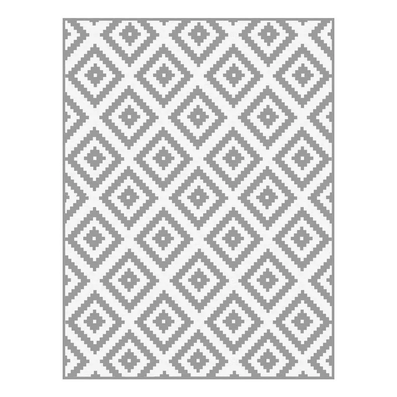 Dywan winylowy Floorart Dentado Gris, 100x133 cm Bonami Oferta