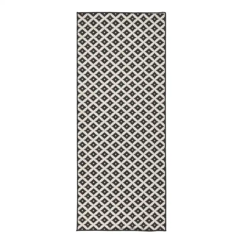 Wyjątkowa oferta Czarno-biały dywan dwustronny Bougari, 80x150 cm Bonami