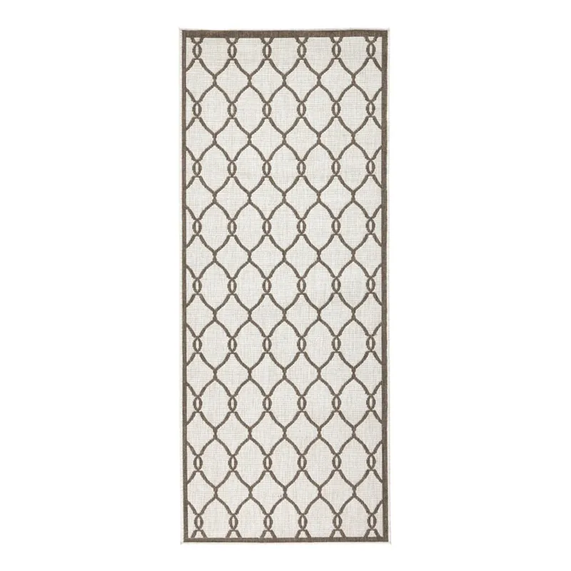 Brązowy dywan dwustronny Bougari Rimini, 80x250 cm Bonami Okazja