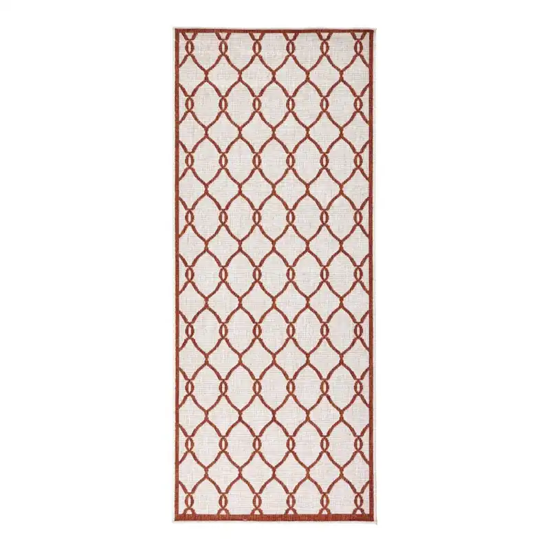 Cena promocyjna Czerwony dywan dwustronny Bougari Rimini, 80x350 cm Bonami
