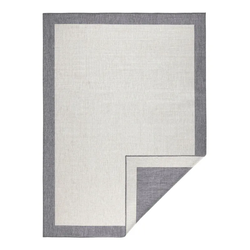 Jasnoszary chodnik dwustronny odpowiedni na zewnątrz NORTHRUGS Panama, 80x350 cm Bonami Nie przegap