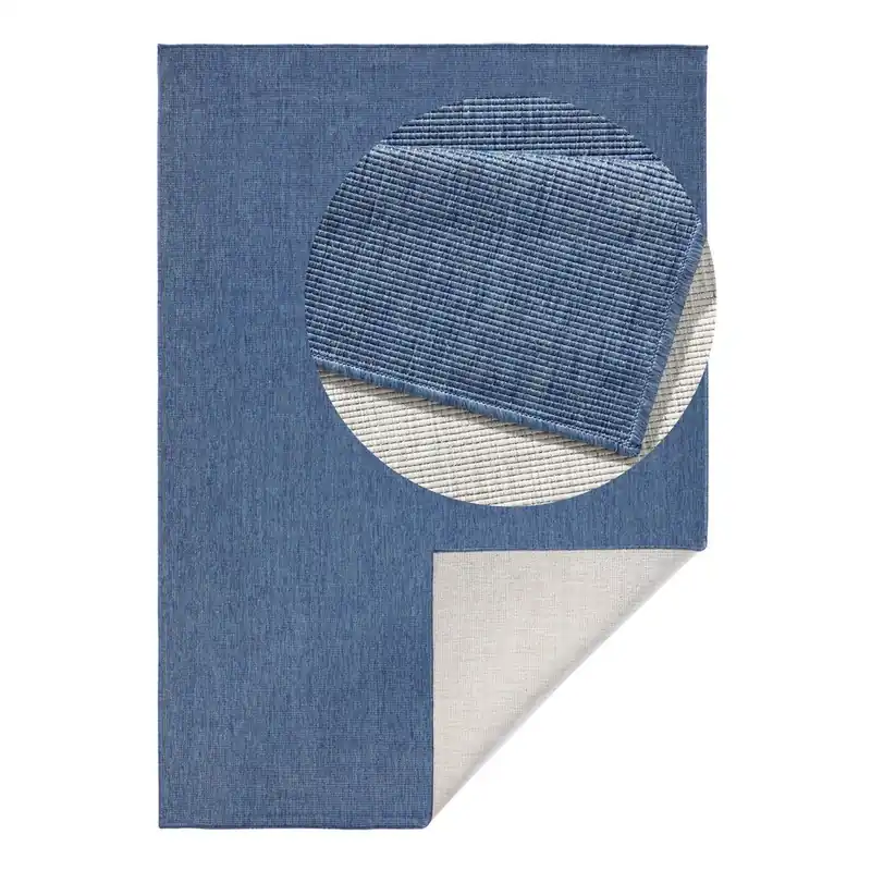 Niebieski dywan dwustronny odpowiedni na zewnątrz NORTHRUGS Miami, 160x230 cm Bonami Wyjątkowa oferta