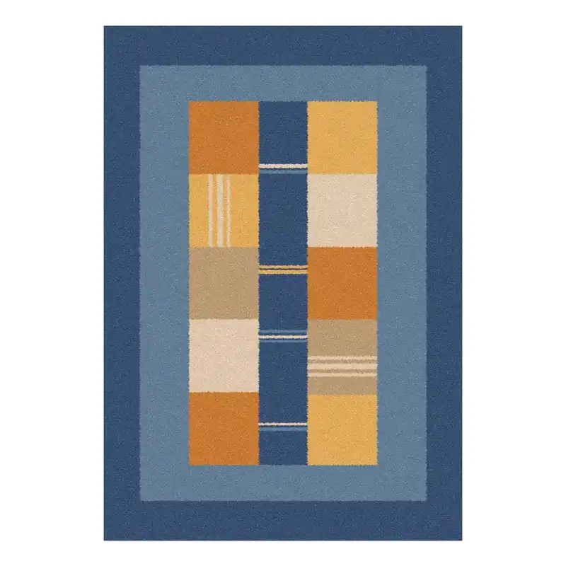 Niebieskobrązowy dywan Universal Boras, 133x190 cm Bonami Wyprzedaż