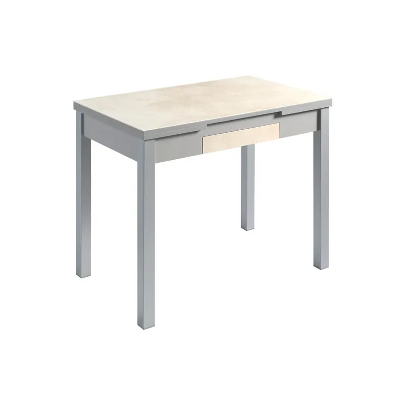 Jasnobeżowy stół rozkładany Pondecor Mesa, 60x100 cm Bonami Popularny