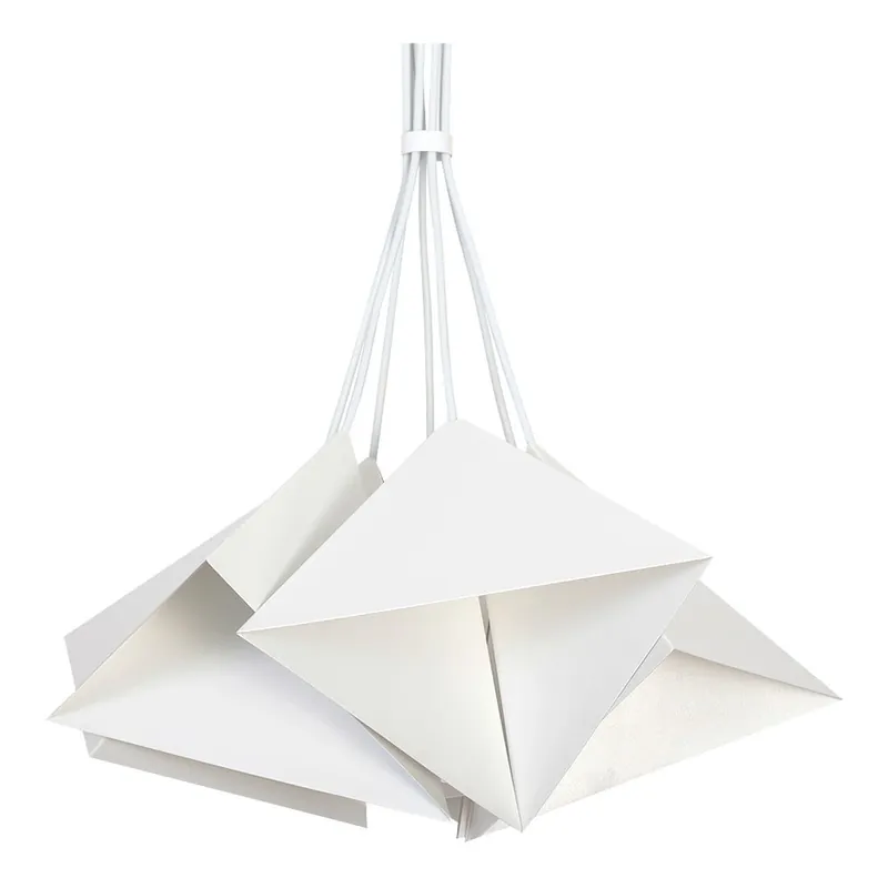 Premium Biała lampa wisząca Evergreen Lights Suspension Lamp Set Bonami