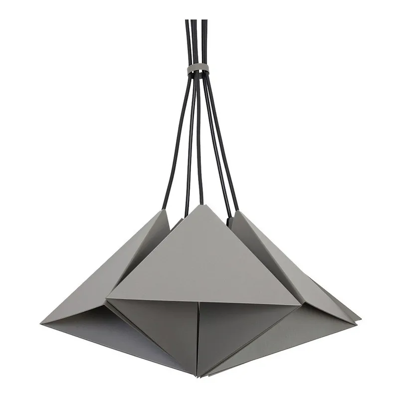 Hit sprzedaży Szara lampa wisząca Evergreen Ligths Suspension Bonami