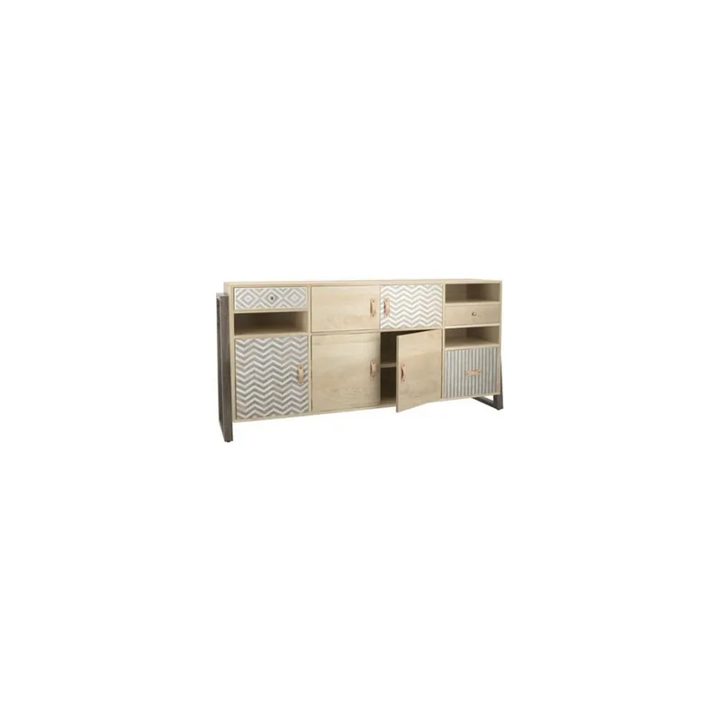 Komoda z litego drewna mango Woodjam Doyle, szerokość 2 m Bonami Oferta czasowa