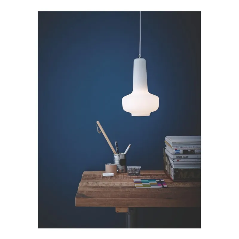 Wysoka jakość Biała lampa wisząca Herstal Marlin White Bonami