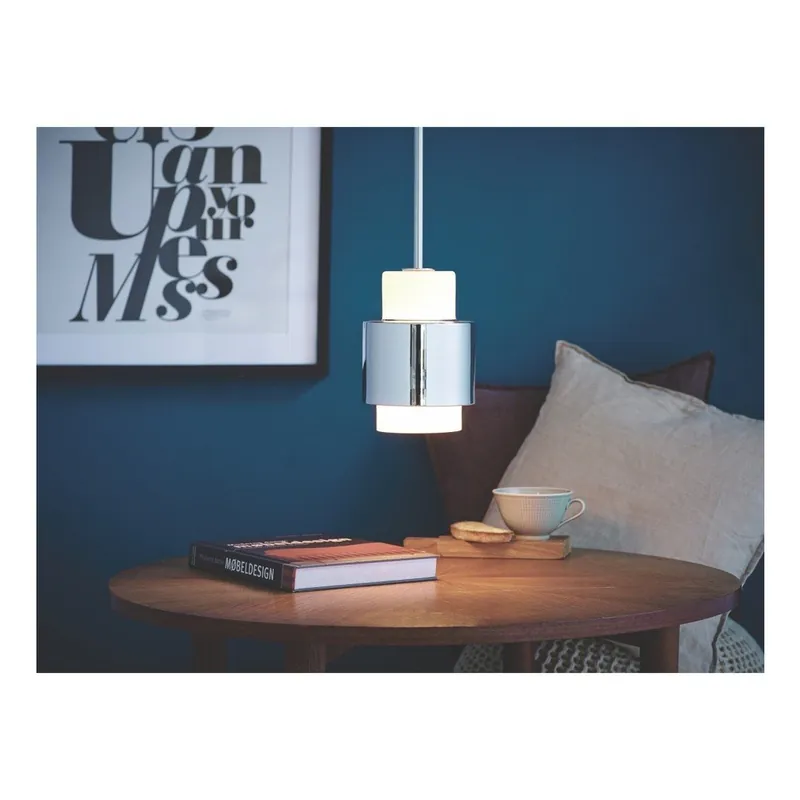 Ostatnie sztuki Lampa wisząca Herstal Y1949 Small Chrome Bonami