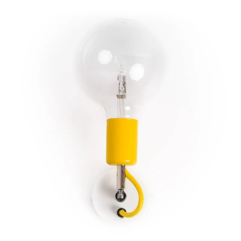 Ekspresowa dostawa Kinkiet Kolorowe Kable Loft Metal Compact Spanish Lemon Bonami