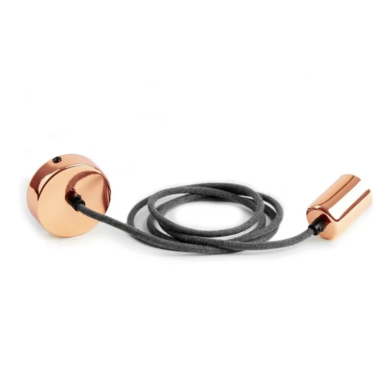 Kup teraz Lampa wisząca Kolorowe Kable Loft Elite Line Basalt Dust Copper Bonami