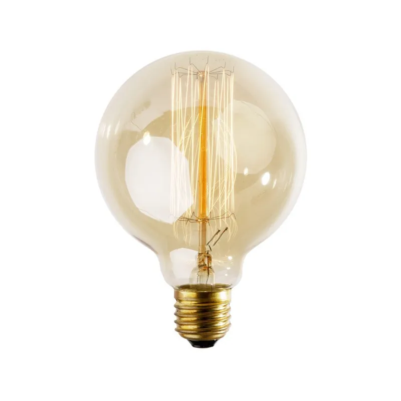 Żarówka Kolorowe Kable Carbon Filament Spiral G95 60W Bonami Dostępne od ręki