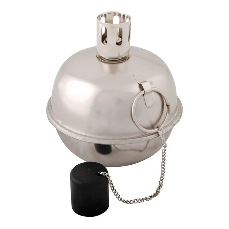 Ostatnia szansa Chromowana lampa oliwna Ego Dekor Camping, ⌀ 20 cm Bonami