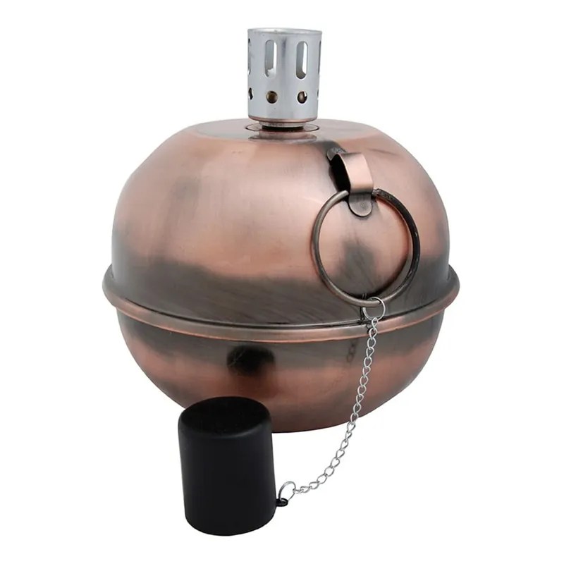 Miedziana lampa oliwna Esschert Design Camping, ⌀ 20 cm Bonami Szybka wysyłka