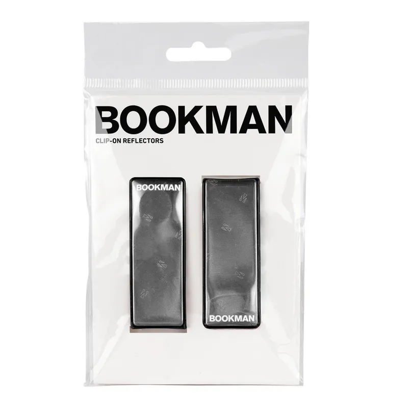 Ostatnie sztuki Czarny magnetyczny klips odblaskowy Bookman Bonami