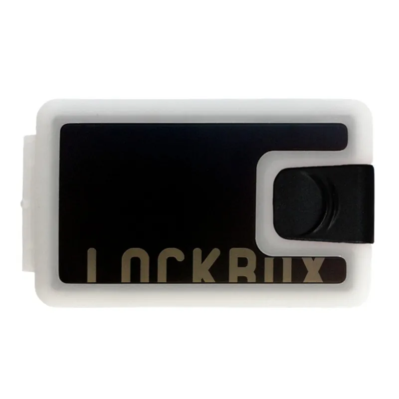 Biało-czarny portfelik Lockbox B&W Bonami Ostatnie sztuki