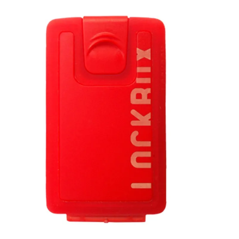 Bezpieczne zakupy Czerwony portfelik Lockbox Trarisp Bonami