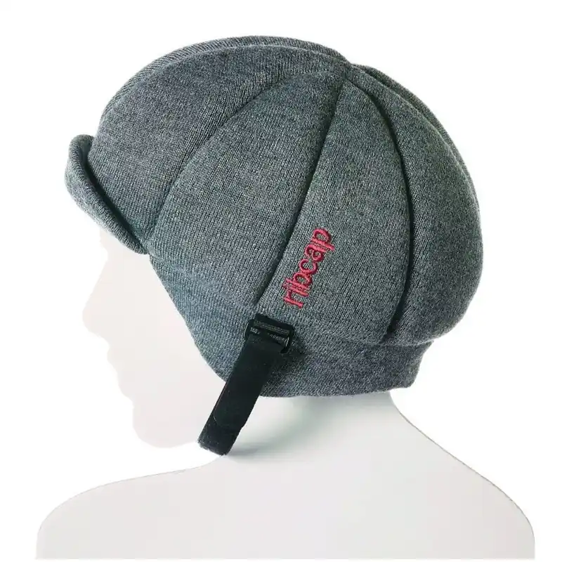 Tylko dziś Szara czapka ochronna Ribcap Jackson, M Bonami