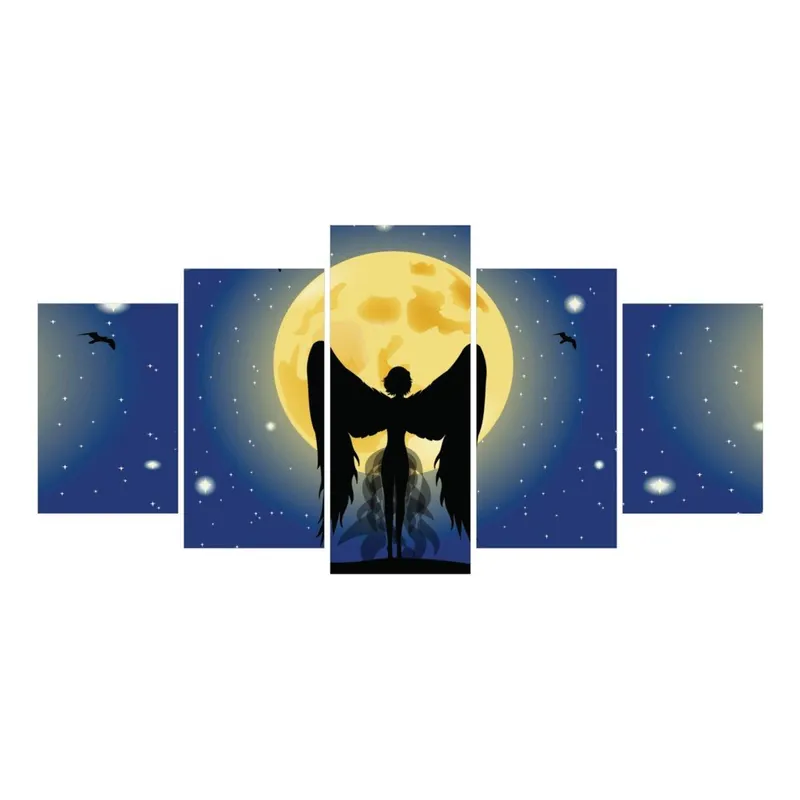 Najlepsza cena Wieloczęściowy obraz La Maison Des Couleurs Angel Bonami