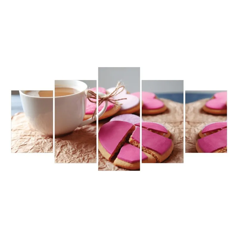 Wieloczęściowy obraz La Maison Des Couleurs Tea Time Bonami Taniej