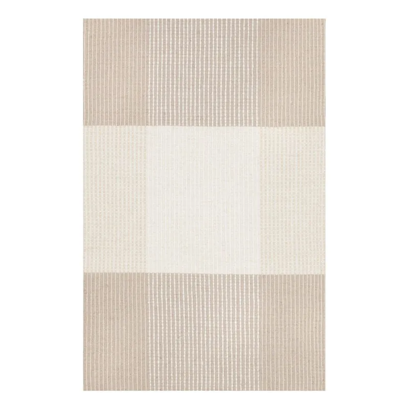 Dodaj do koszyka Żółty dywan wełniany ręcznie tkany Linie Design Bologna, 50x80 cm Bonami