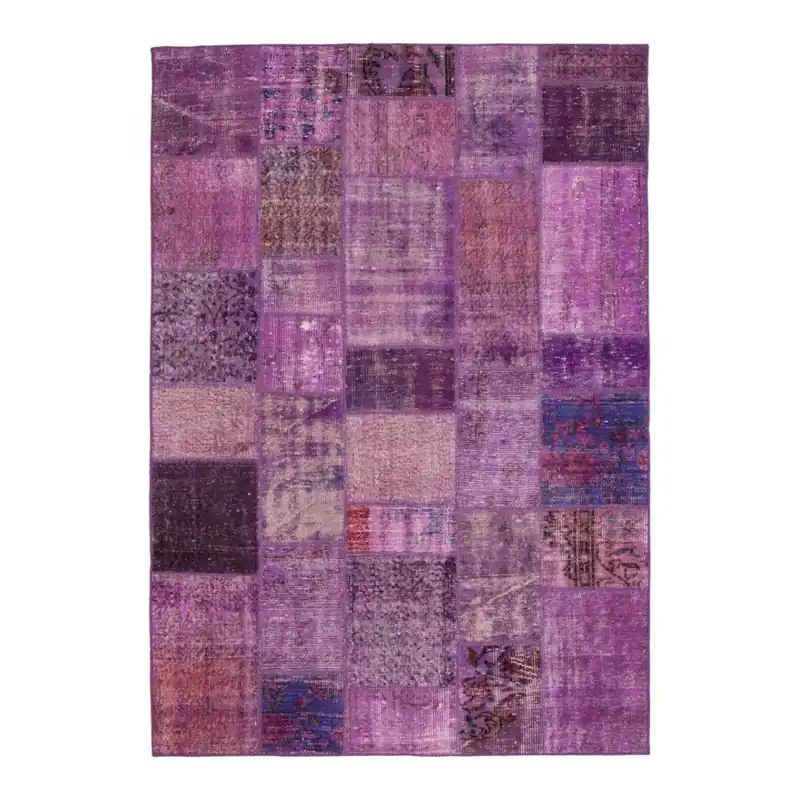 Różowy dywan wełniany ręcznie wiązany Linie Design Century, 170 x 240 cm Bonami Nowy