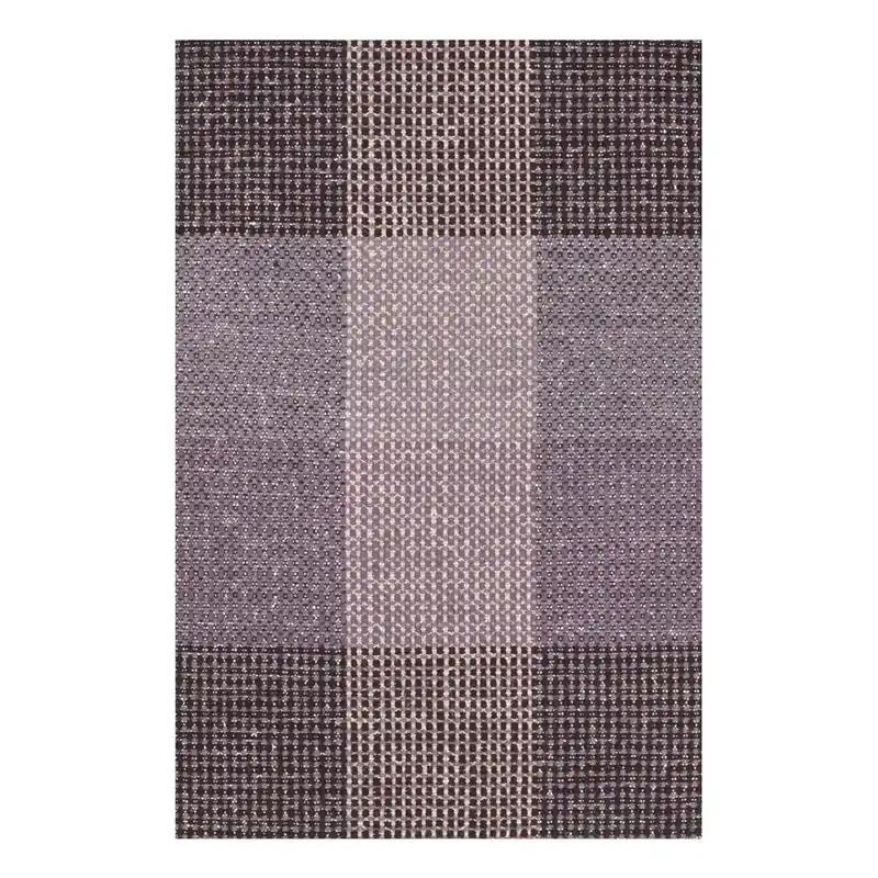 Fioletowy dywan wełniany ręcznie tkany Linie Design Genova, 140x200 cm Bonami Okazja