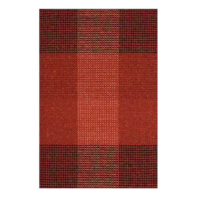 Czerwony dywan wełniany ręcznie tkany Linie Design Genova, 250x300 cm Bonami Szybka wysyłka
