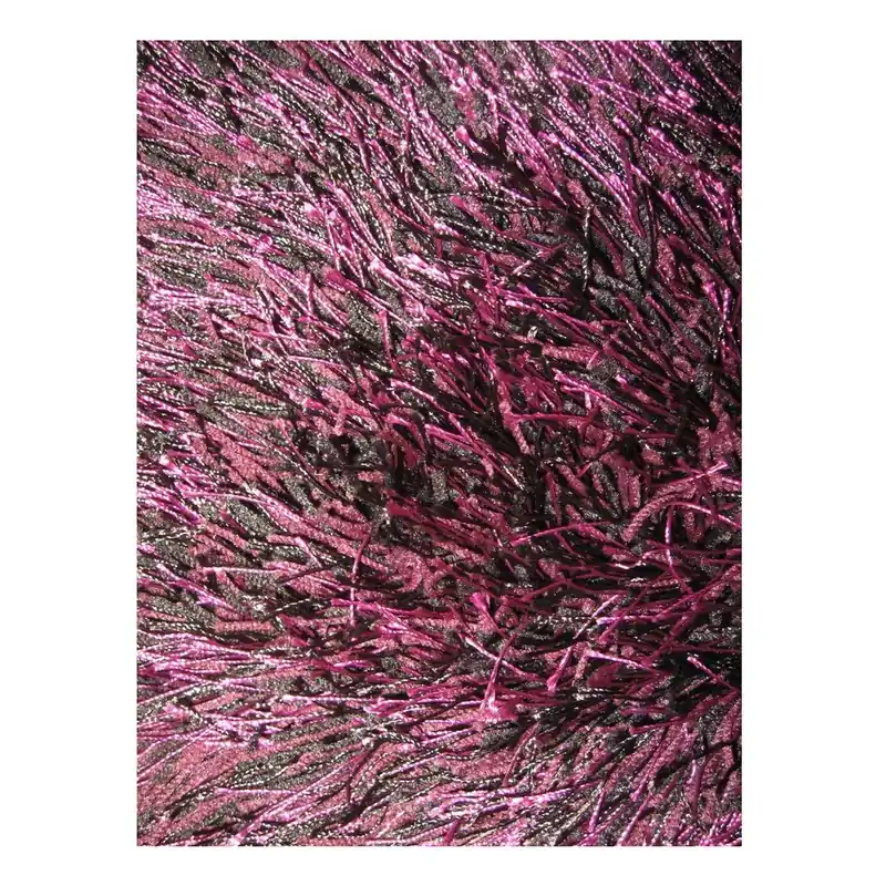 Fioletowy dywan z długim włosiem Linie Design Visible, 130 x 190 cm Bonami Hit cenowy