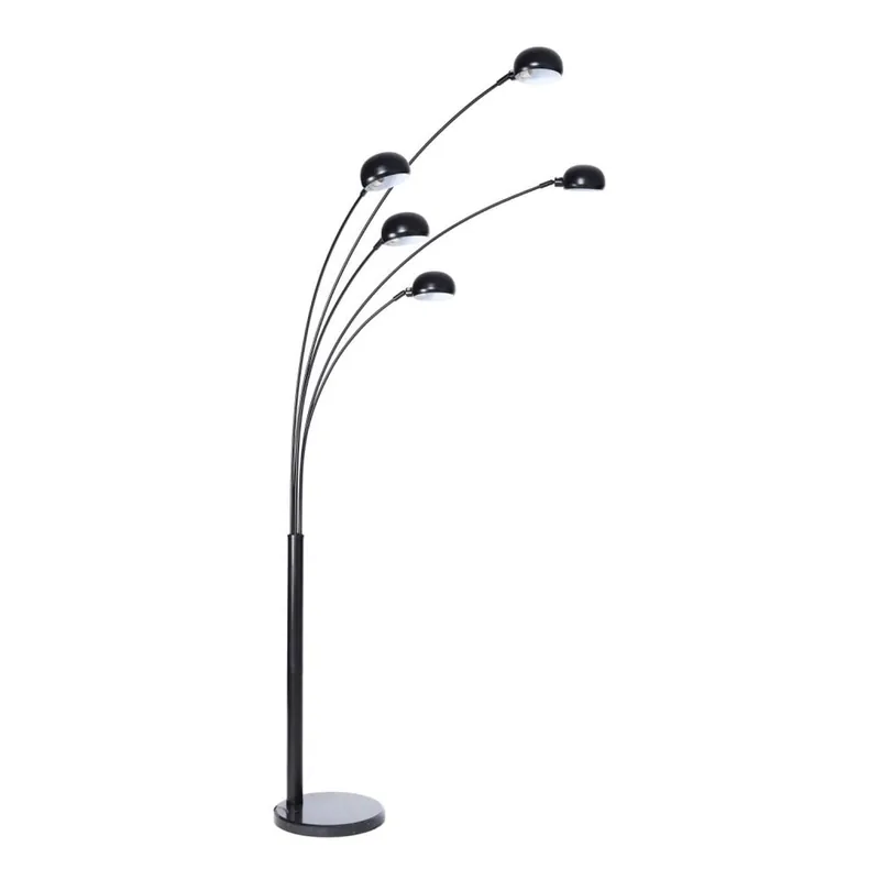 Czarna lampa stojąca Ixia Bush Bonami Zamów dziś