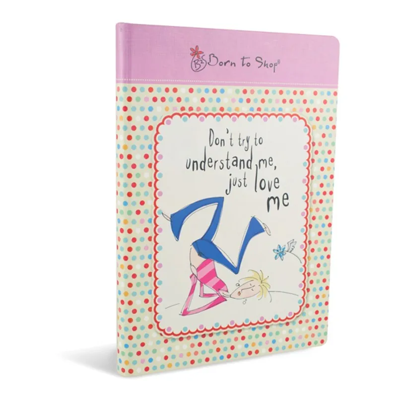Wyprzedaż Notatnik w linie A5 Born To Shop by Portico Designs Bonami
