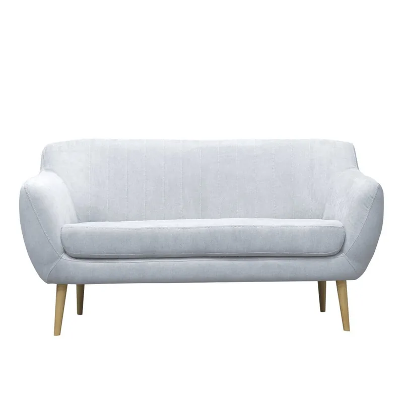 Zniżka Jasnoniebieska sofa trzyosobowa Mazzini Sofas Sardaigne Bonami