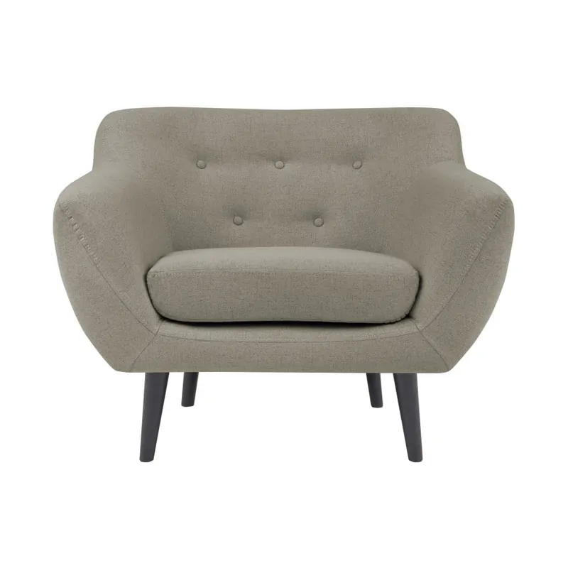 Brązowy fotel z brązowymi nogami Mazzini Sofas Piemont Bonami Zamów dziś