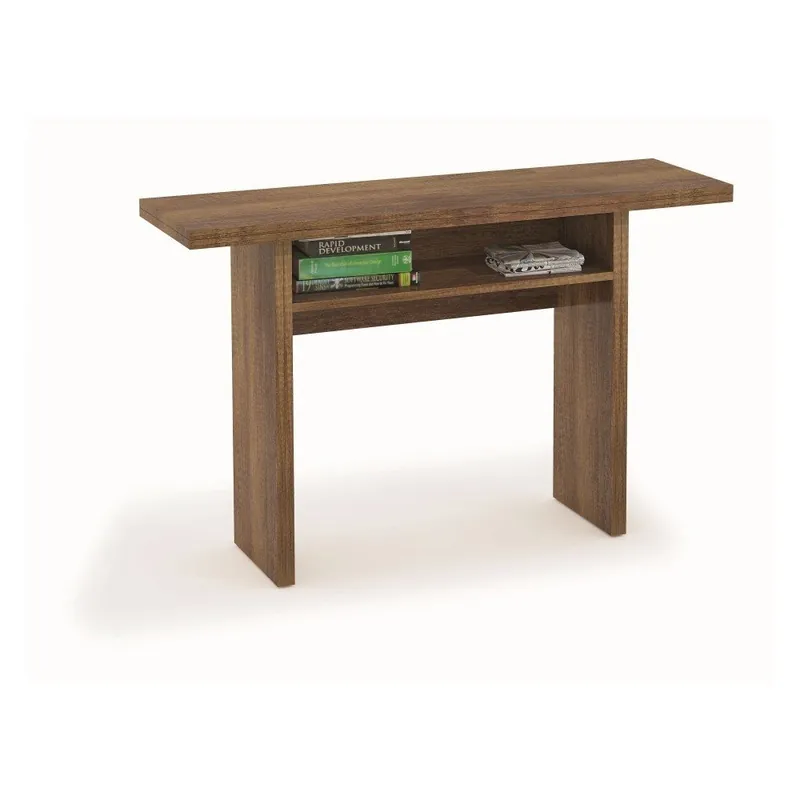 Stół rozkładany z dekorem ciemnego dębu Terraneo Consolle, 120x35/70 cm Bonami Nowość