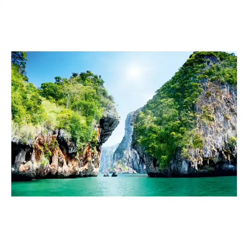 Obraz Tropical Paradise Rocks, 100 x 70 cm Bonami Wyprzedaż