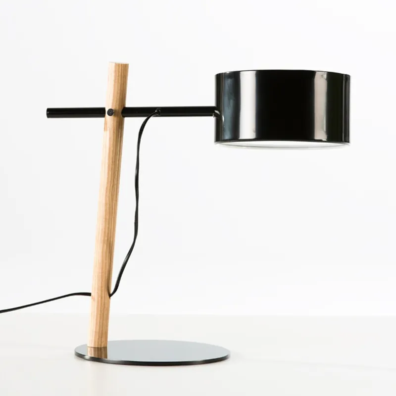 Czarna lampa stołowa Thai Natura Minimalist Bonami Popularny