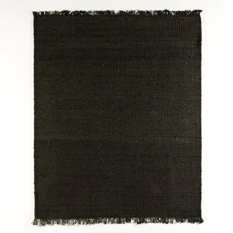 Nowy Czarny dywan z juty Thai Natura, 150 x 200 cm Bonami