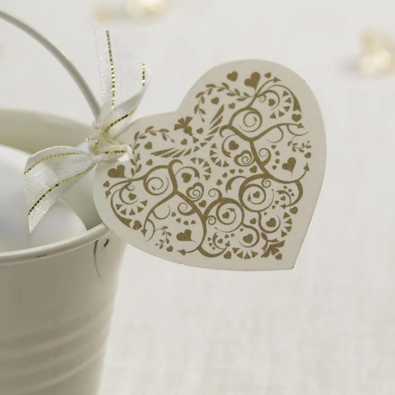 Zestaw 10 biało-złotych zawieszek Neviti Vintage Romance Bonami Ekspresowa dostawa