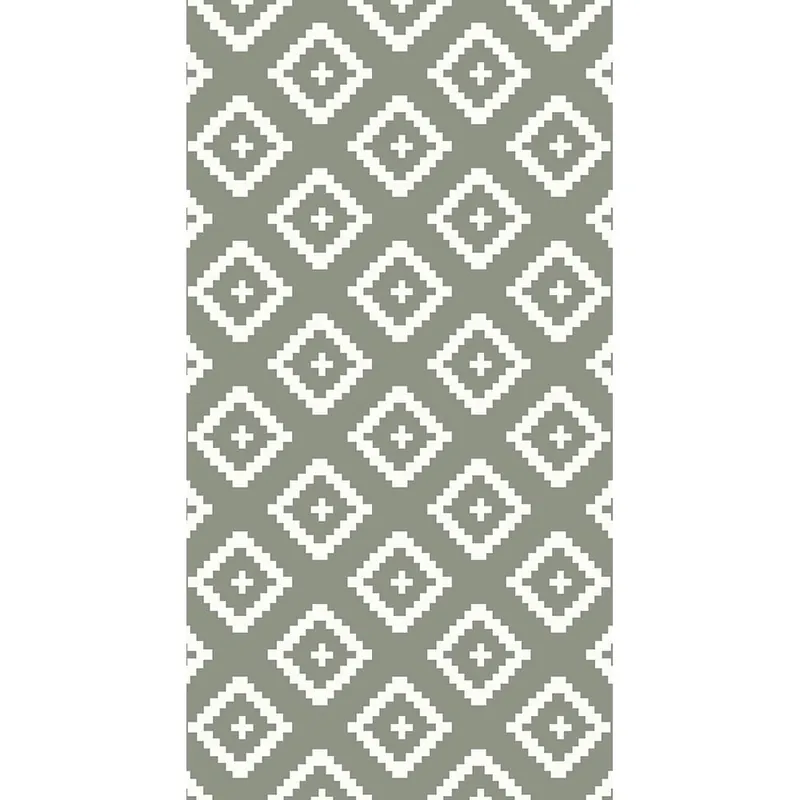Biało-szary dywan odpowiedni do prania 50x80 cm Geo – Vitaus Bonami Oferta czasowa