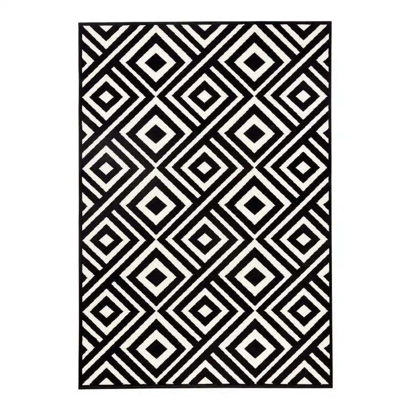 Czarno-biały dywan Zala Living Art, 160x230 cm Bonami Ostatnia szansa