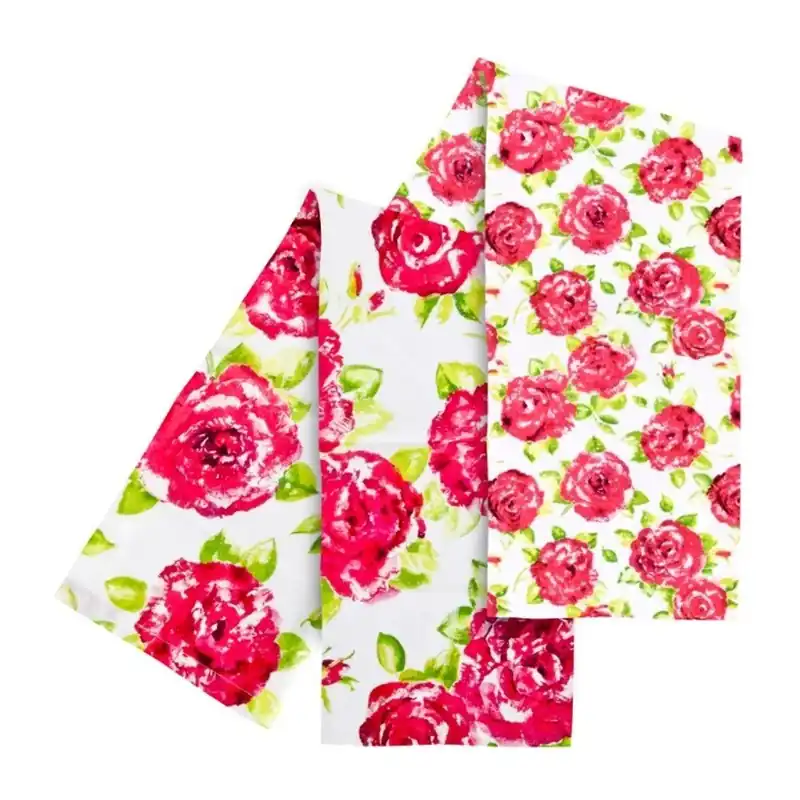 Najlepsza cena Zestaw 2 różowych ścierek Ragged Rose Tracy Bonami