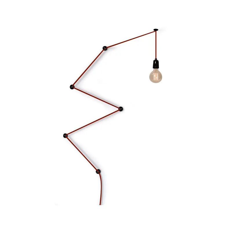 Czerwony kabel Filament Style Snake Bonami Darmowy zwrot