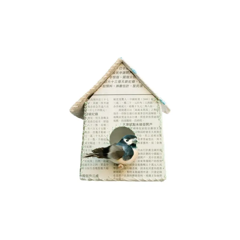 Naklejka Studio Ditte Birdhouse Newspaper, 13 x 15 cm Bonami Darmowy zwrot
