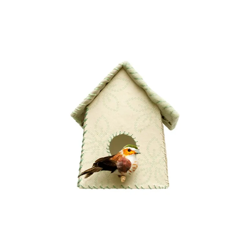 Zielona naklejka Studio Ditte Birdhouse, 22 x 26 cm Bonami Nie przegap
